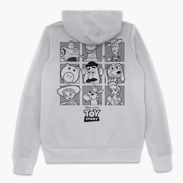 Toy Story Andy's Toy Collection Hoodie - White - XXL - Weiß on Productcaster.