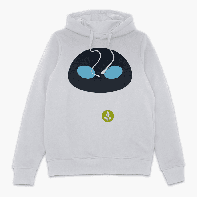 Wall.E Eve's Face Hoodie - White - S - Weiß on Productcaster.