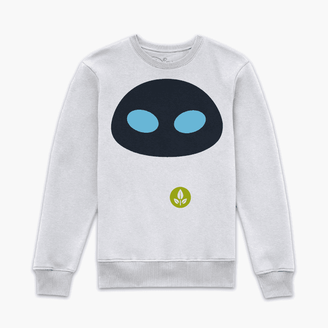 Wall.E Eve's Face Sweatshirt - White - M - Weiß on Productcaster.