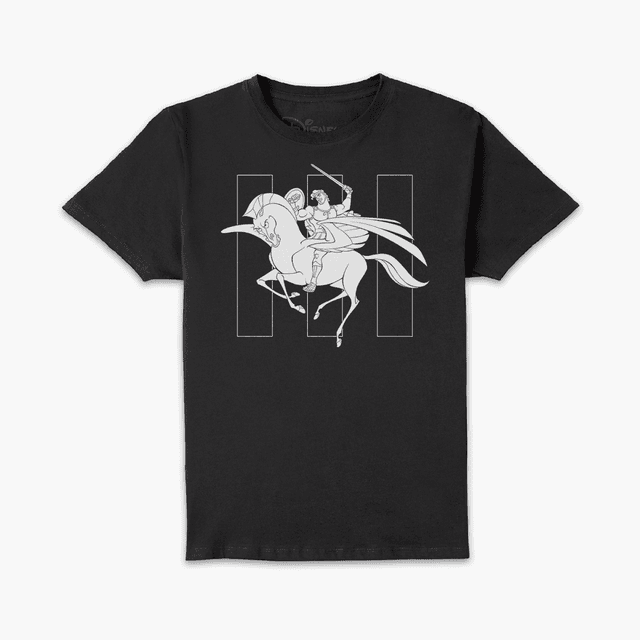 Hercules Charge Unisex T-Shirt - Noir - XXL - Noir on Productcaster.