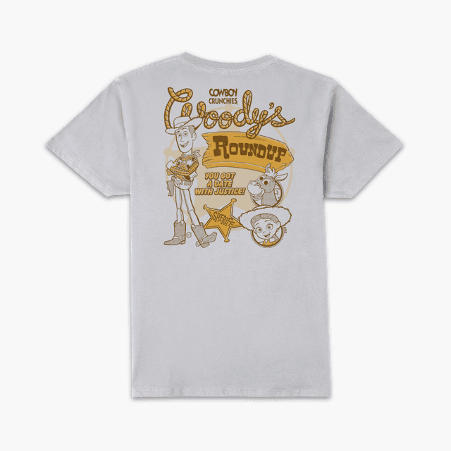 Toy Story Woody's Round Up Unisex T-Shirt - White - XL on Productcaster.