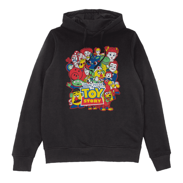 Toy Story Characters Hoodie Enfant - Noir - 3-4 ans - Noir on Productcaster.