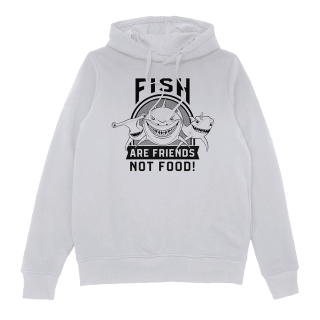 Sudadera con capucha Fish Are Friends para niño de Finding Nemo - Blanco - 9-10 años - Blanco on Productcaster.