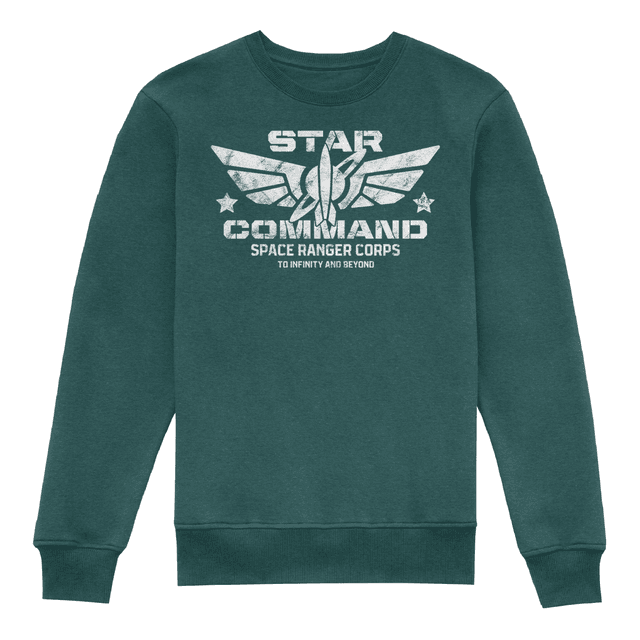 Sudadera Star Command Space Ranger Corps para niños de Toy Story - Verde - 11-12 años - Verde on Productcaster.