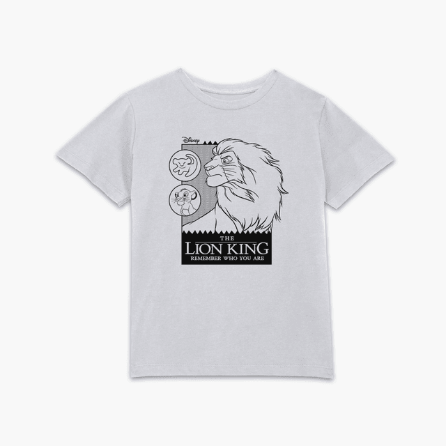 Lion King Remember Who You Are Kids' T-Shirt - White - 9-10 år - Vit on Productcaster.