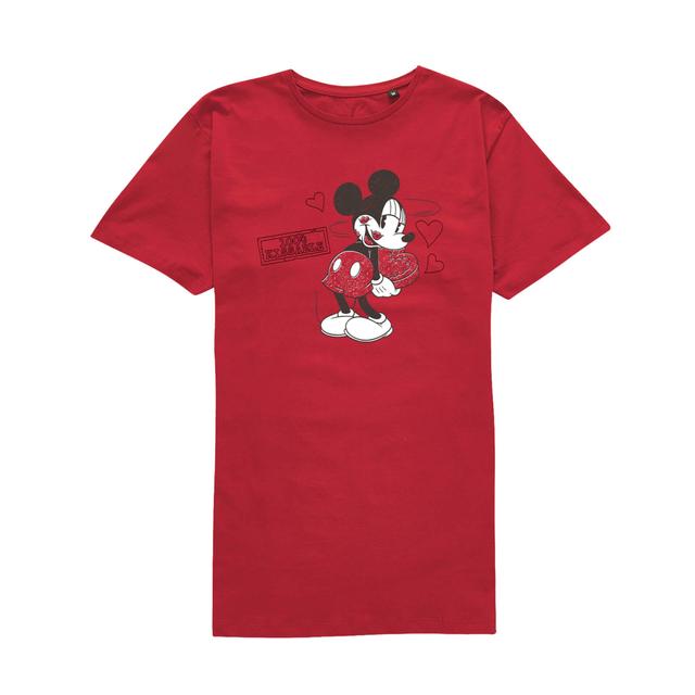 Mickey Mouse 100% Kissable T-Shirt - Red - XL - Red on Productcaster.