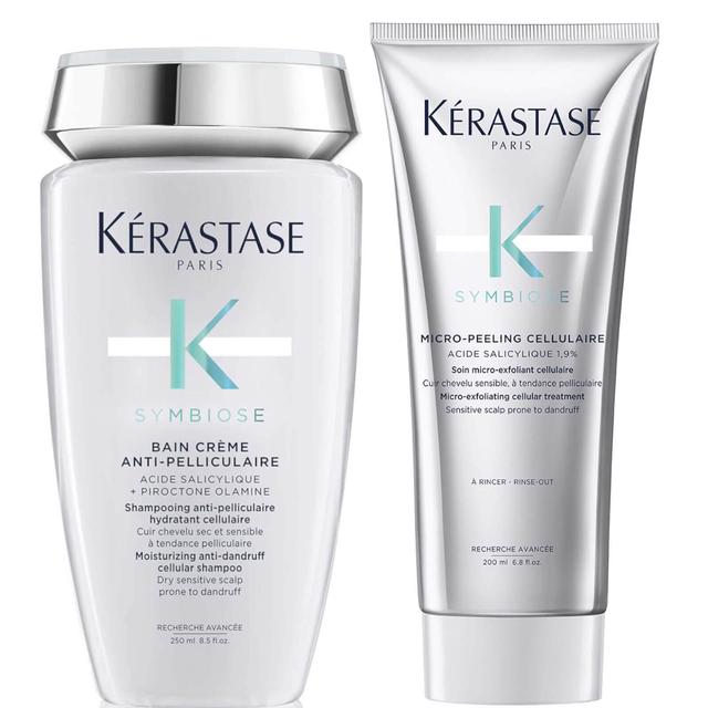 Kérastase Symbiose Anti-Dandruff Exfoliate and Cleanse Duo for Dry Scalps on Productcaster.