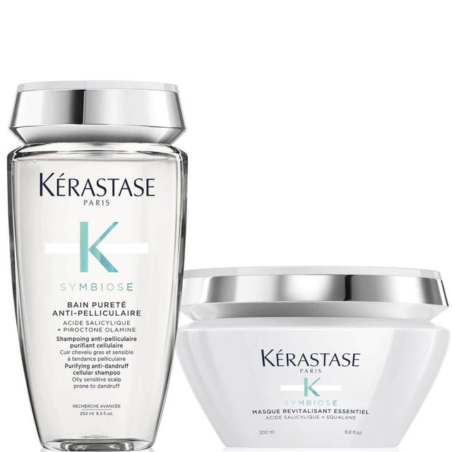 Kérastase Symbiose Anti-Dandruff Cleanse and Nourish Duo for Oily Scalps on Productcaster.