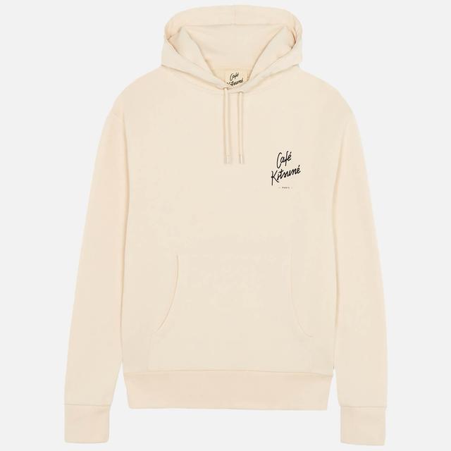 Café Kitsuné Cotton-Jersey Hoodie - S on Productcaster.