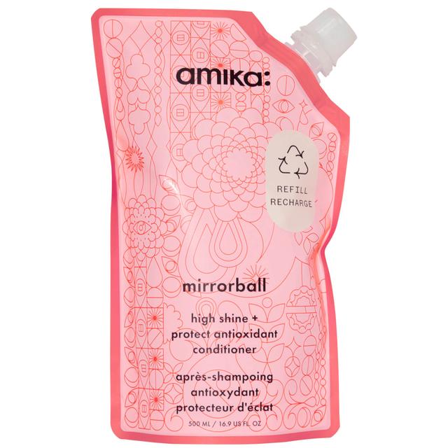 amika Mirrorball High Shine + Protect Antioxident Conditioner - 500ml - Refill on Productcaster.