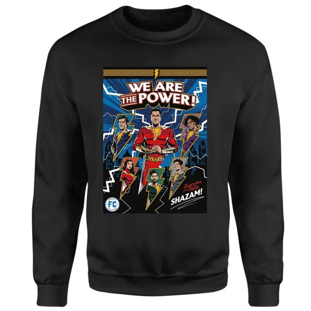 Shazam! Furia de los dioses Somos el poder! Sudadera - Negro - XXL - Negro on Productcaster.