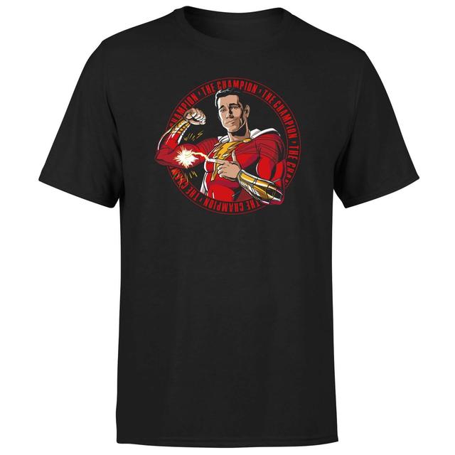 Shazam! Fury of the Gods The Champion Composition Unisex T-Shirt - Black - L - Nero on Productcaster.