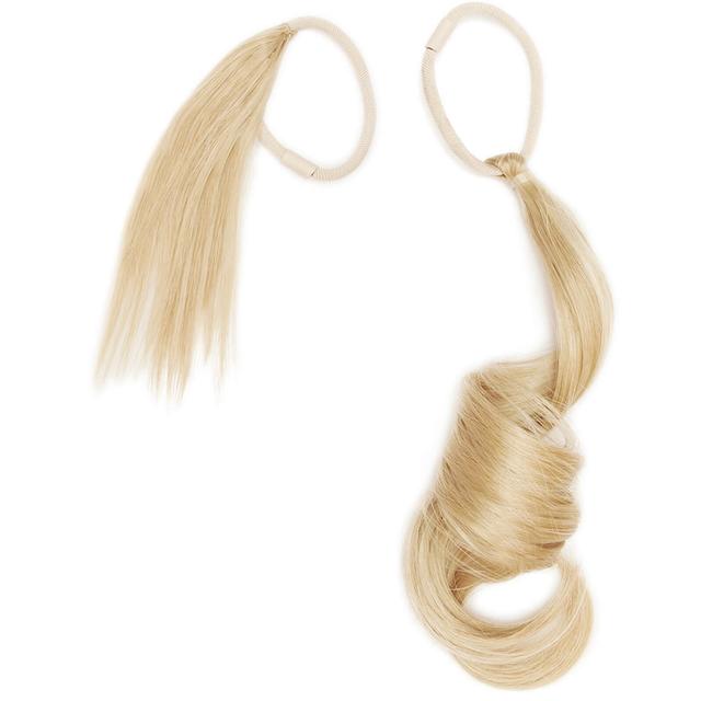 LullaBellz Feathered Bun Booster (Various Colours) - Light Blonde on Productcaster.