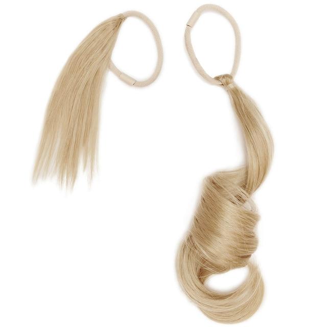 LullaBellz Feathered Bun Booster (Various Colours) - California Blonde on Productcaster.