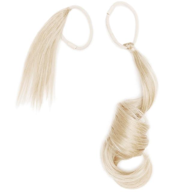 LullaBellz Feathered Bun Booster (Various Colours) - Bleach Blonde on Productcaster.