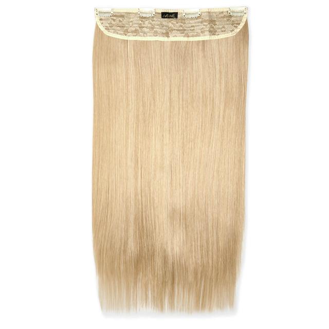 LullaBellz Thick 24 1-Piece Straight Clip in Hair Extensions (Various Colours) - Golden Blonde on Productcaster.