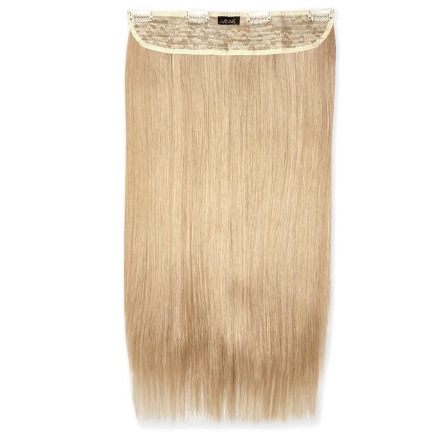 LullaBellz Thick 24 1-Piece Straight Clip in Hair Extensions (Various Colours) - Honey Blonde on Productcaster.