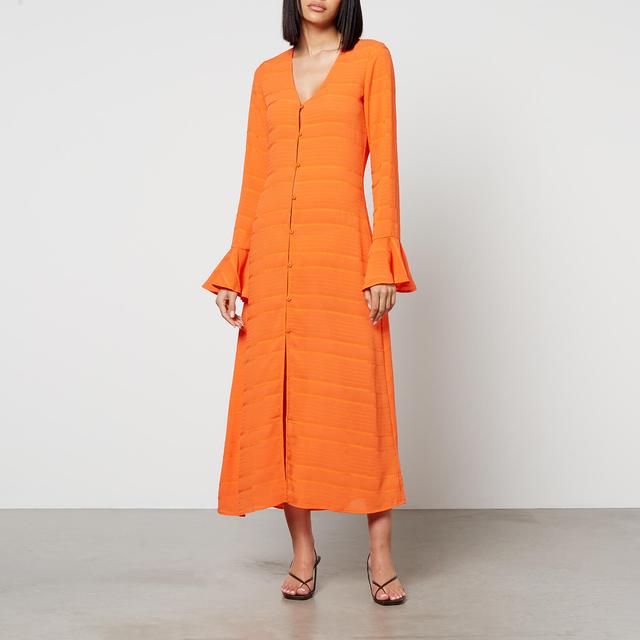 Résumé Rey Crepe-Jacquard Midi Dress - DK 34/UK 6 on Productcaster.