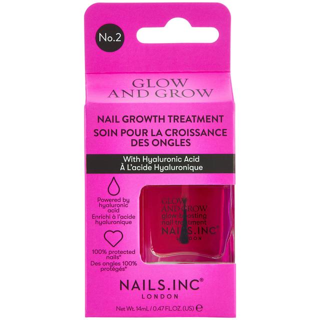 nails inc. Glow and Grow Nail Growth Treatment on Productcaster.