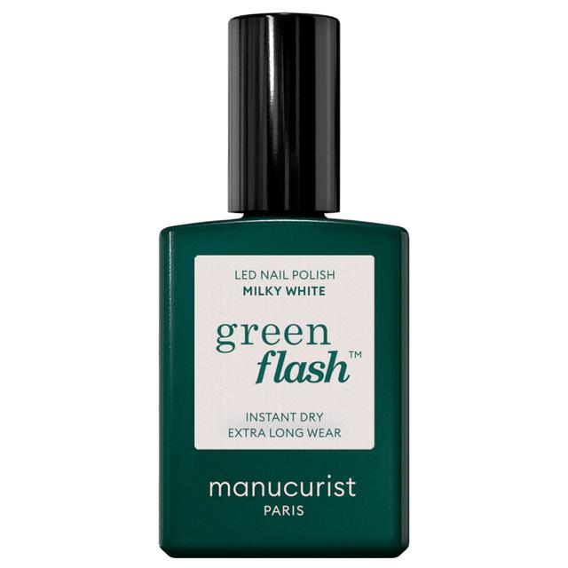 Manucurist Green Flash Varnish 15ml (Various Shades) - Milky White on Productcaster.