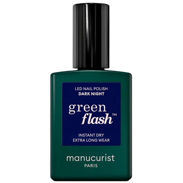 Manucurist Green Flash Varnish 15ml (Various Shades) - Dark Night on Productcaster.