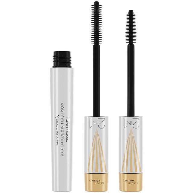 Max Factor Masterpiece 2-in-1 Lash WOW Volume and Length Mascara - 001 Black 7ml on Productcaster.