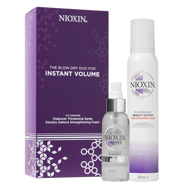 NIOXIN Intensive Treatment Blow Dry Duo - Diaboost and Density Defend Foam on Productcaster.