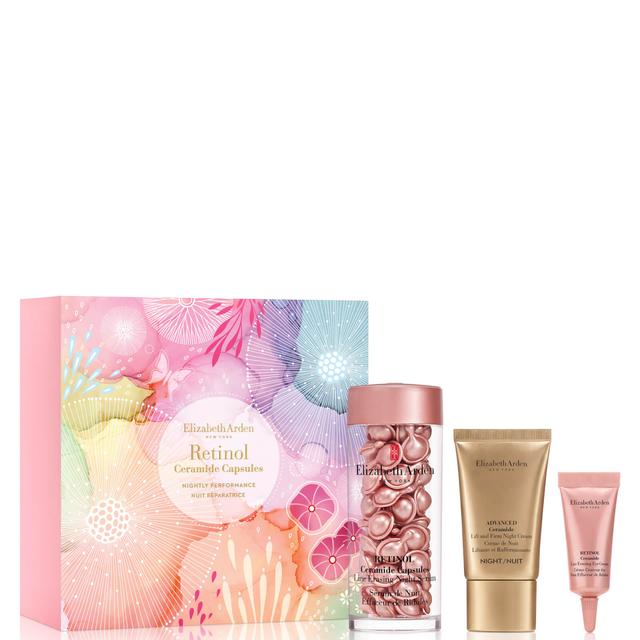 Elizabeth Arden Nightly Performance Retinol Ceramide Capsules (60 Capsules) Gift Set on Productcaster.