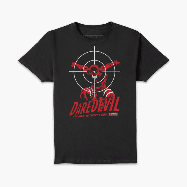 Marvel Daredevil Crosshair Men's T-Shirt - Black - L - Nero on Productcaster.