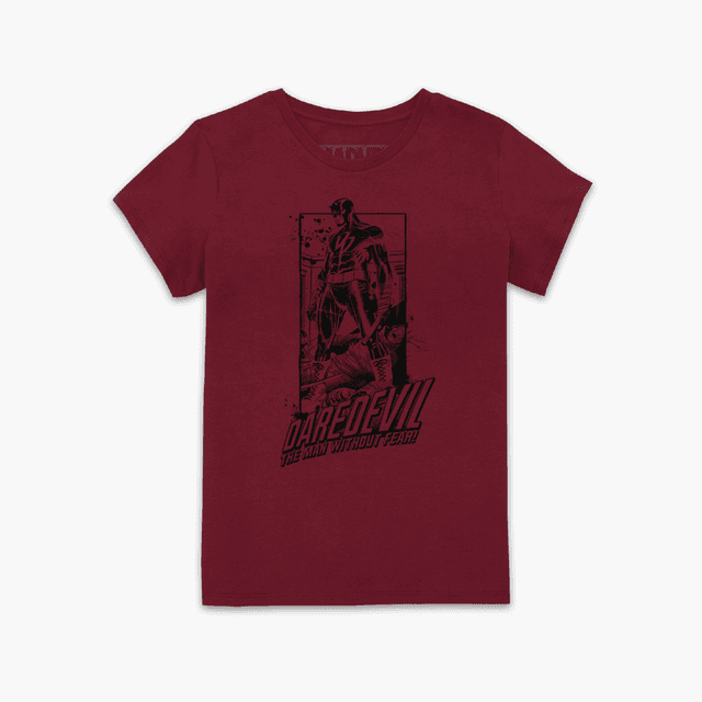 Marvel Daredevil Victory Women's T-Shirt - Burgundy - S - Burgundy on Productcaster.