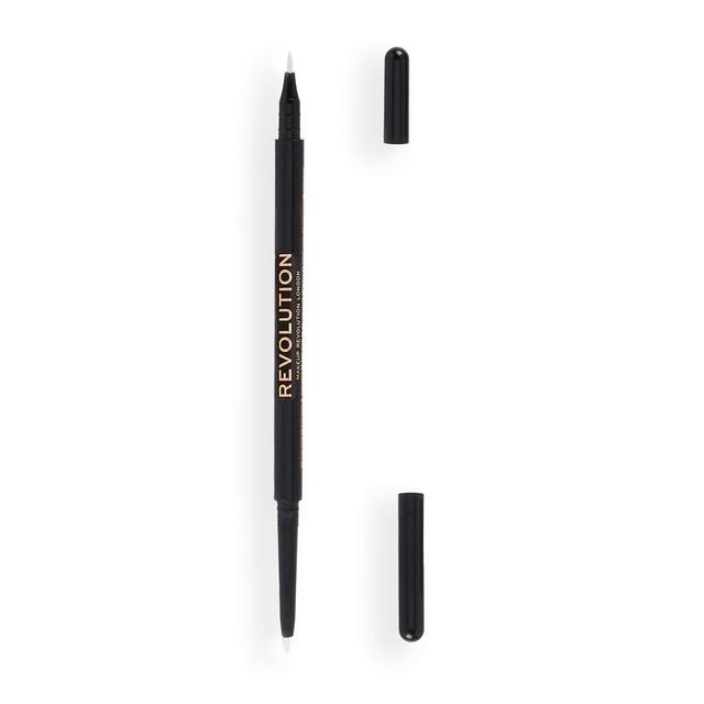 Revolution Beauty Revolution Felt & Kohl Eyeliner (Various Shades) - White on Productcaster.