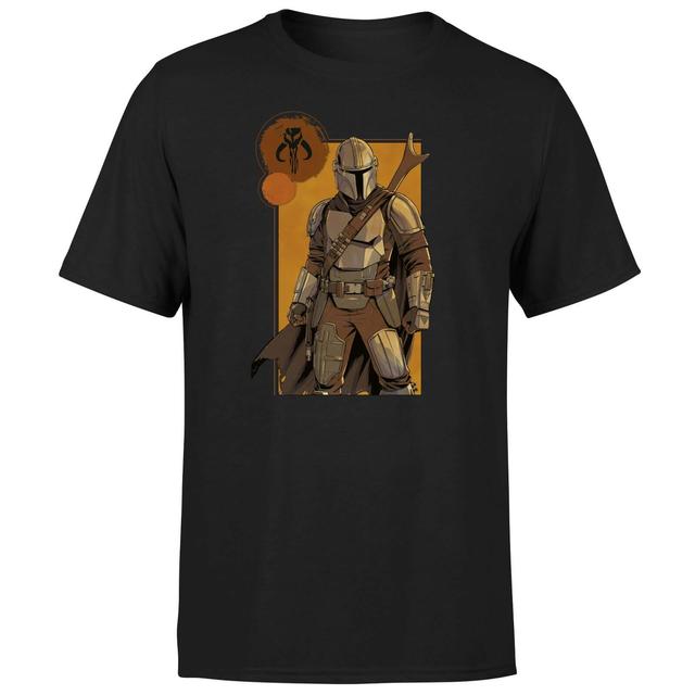 Star Wars The Mandalorian Composition Men's T-Shirt - Black - 3XL on Productcaster.