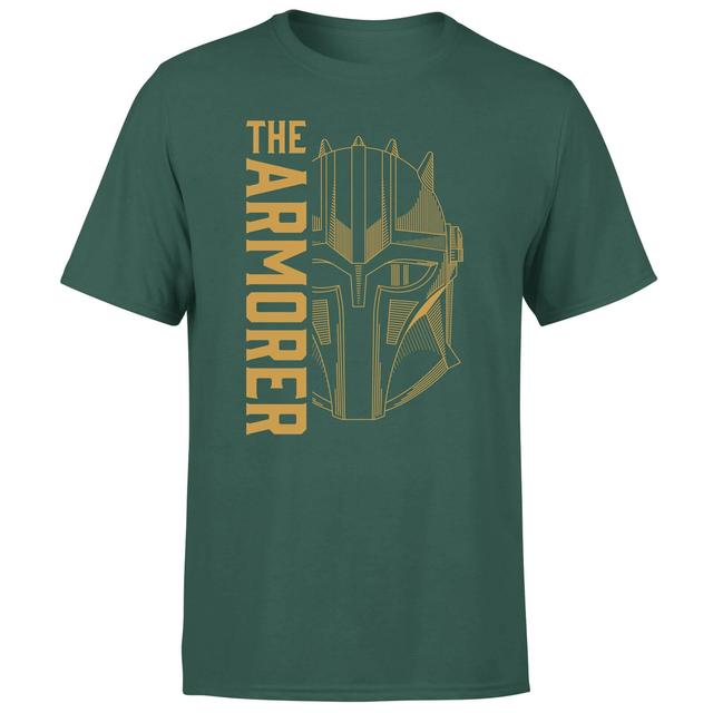 Star Wars The Mandalorian The Armorer Men's T-Shirt - Green - M on Productcaster.