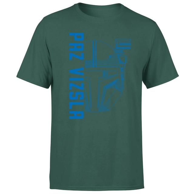 Star Wars The Mandalorian Paz Vizsla Men's T-Shirt - Green - XS on Productcaster.