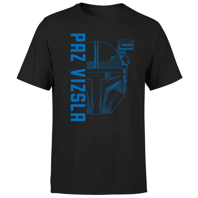 Star Wars The Mandalorian Paz Vizsla Men's T-Shirt - Black - S on Productcaster.