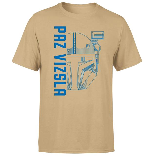 Star Wars The Mandalorian Paz Vizsla Men's T-Shirt - Tan - XL on Productcaster.