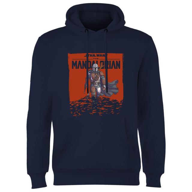 Star Wars The Mandalorian Storm Hoodie - Navy - XL on Productcaster.