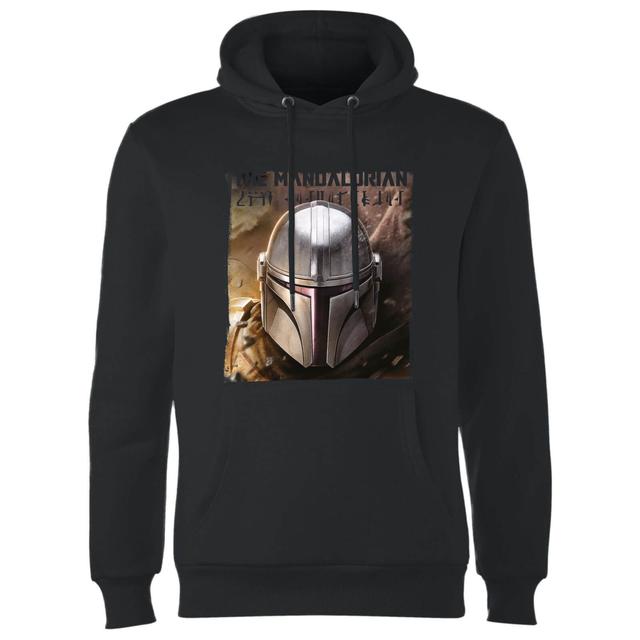 Star Wars The Mandalorian Focus Hoodie - Black - XXL on Productcaster.