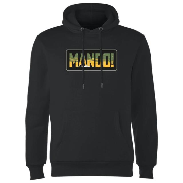 Star Wars The Mandalorian Mando! Hoodie - Black - XXL on Productcaster.