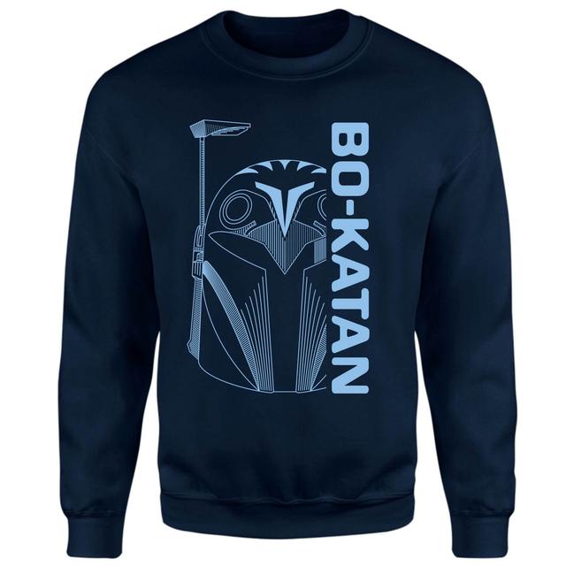 Star Wars The Mandalorian Bo-Katan Sweatshirt - Navy - M on Productcaster.