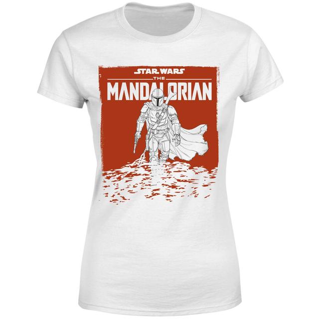 Star Wars The Mandalorian Storm Women's T-Shirt - White - XS on Productcaster.