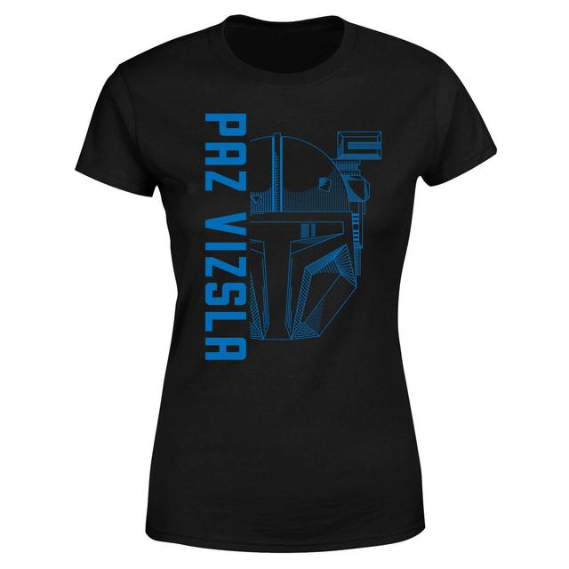 Star Wars The Mandalorian Paz Vizsla Women's T-Shirt - Black - L on Productcaster.