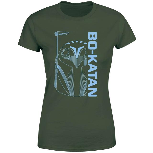 Star Wars The Mandalorian Bo-Katan Women's T-Shirt - Green - XS on Productcaster.