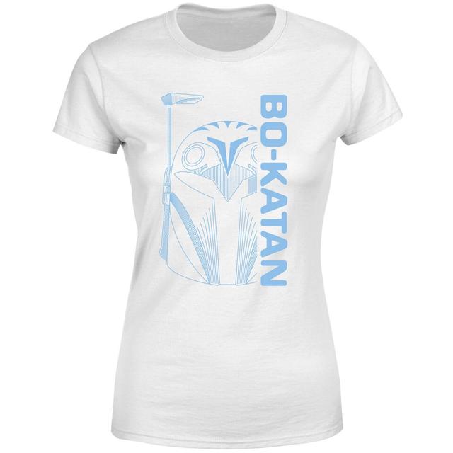 Star Wars The Mandalorian Bo-Katan Women's T-Shirt - White - M on Productcaster.