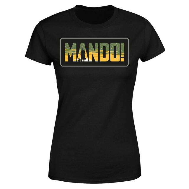 Star Wars The Mandalorian Mando! Women's T-Shirt - Black - 3XL on Productcaster.