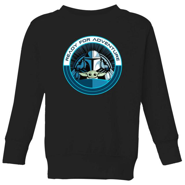 Star Wars The Mandalorian Ready For Adventure Kids' Sweatshirt - Black - 3-4 Years on Productcaster.