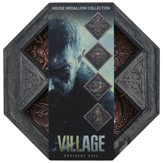 Fanattik Resident Evil Village Limited Edition Replica Medallion Set on Productcaster.