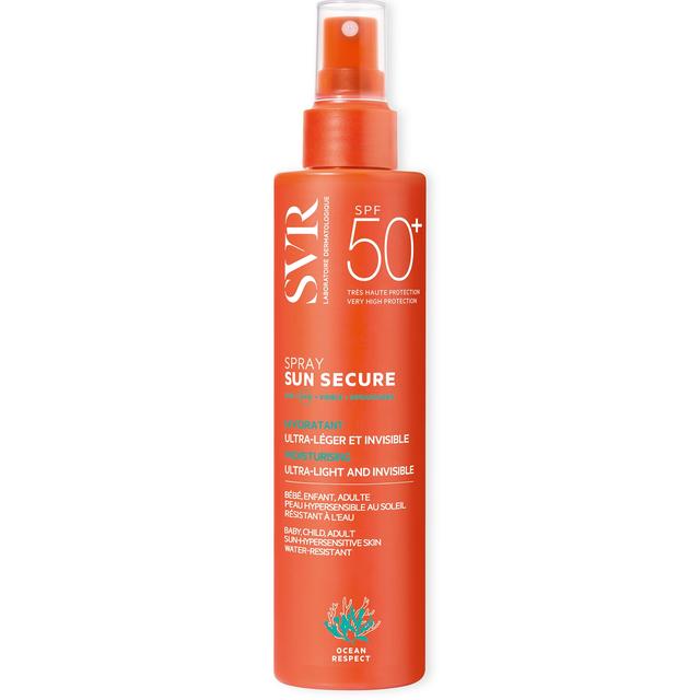 SVR SUN SECURE Face and Body Spray SPF50+ 200ml on Productcaster.