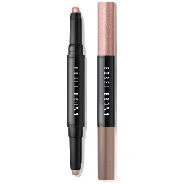 Bobbi Brown Long-Wear Cream Shadow Stick Duo (Various Shades) - Pink Mercury/Nude Beach on Productcaster.