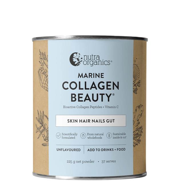 Nutra Organics Marine Collagen Beauty Supplements 225g on Productcaster.